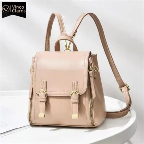 Luxury Mini Backpack Women Designer Leather Fashion Small Cute Back Pack High Quality Mochila Kawaii Bagpack Bags for Woman New