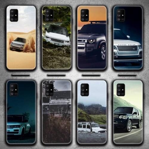Luxury SUV Land Rover Phone Case For Samsung Galaxy A52 A21S A02S A12 A31 A81 A10 A30 A40 A50 A70 A80 A71 A51 5G