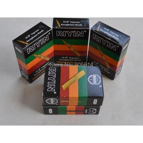 5 boxes Soprano Saxophone Reeds reed Brand "RIYIN" NEW Strenght #1.5