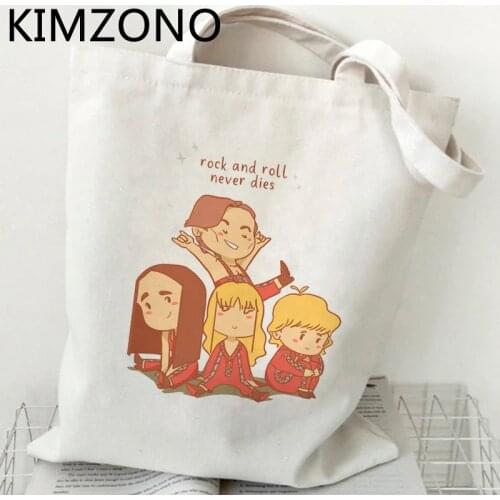 Maneskin shopping bag eco handbag bolsas de tela shopper recycle bag reusable bag ecobag tote string boodschappentas sac toile