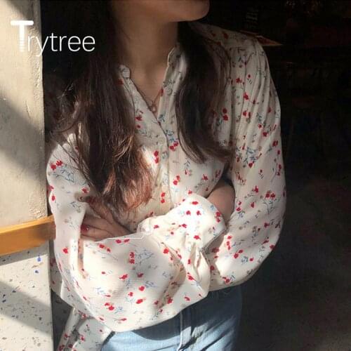 Trytree Womens Chiffon Blouses
