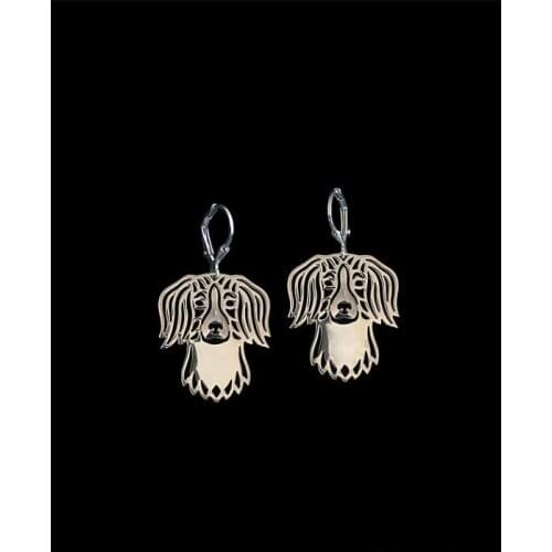 Unique Handmade Hollow Kooikerhondje Earrings Dog Earrings Pet Lovers Gifts Idea