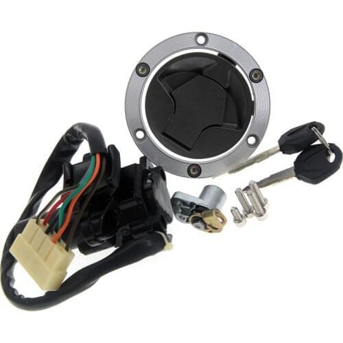 For Kawasaki BR250 Z250SL 2014 2015 2016 2017 Z250 SL Ignition Switch Lock Motorcycle Fuel gas Tank Cap Cover Seat Handle Locks