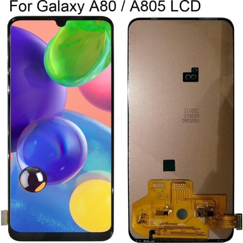 For Samsung galaxy A80 A805 A805FD SM-A805FD LCD Display + Touch Screen Sensor Assembly For galaxy A90 A905 Lcd Free Shipping