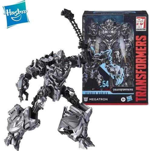 Original Hasbro Transformers Toys Studio Series SS54 Voyager Class Movie 1 Megatron Action Figure Model Toys for children