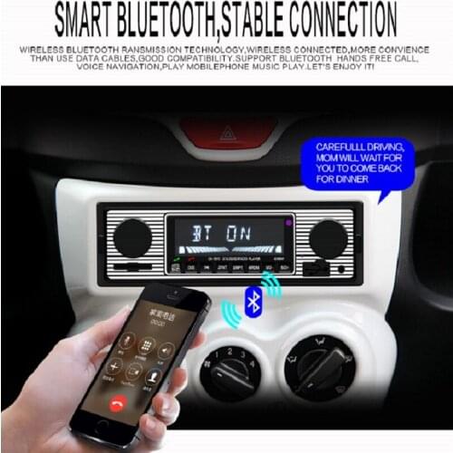 Kebidumei Universal Car multimedia MP3 player 5513 1 Din Audio Support Remote Control Wireless Bluetooth USB FM Radio