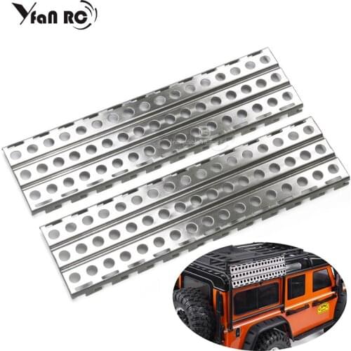 2Pcs Metal Sand Ladder Recovery Board for 1/10 RC Rock Crawler Axial SCX10 90046 TRX4 D90 D110 Tamiya CC01 Free Shipping