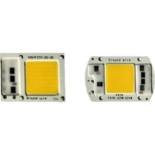 Ac220V High Voltage Cob Light Source Linear Light Engine Free Drive 10W-50W Integrated Light Source High-Power Lamp Beads