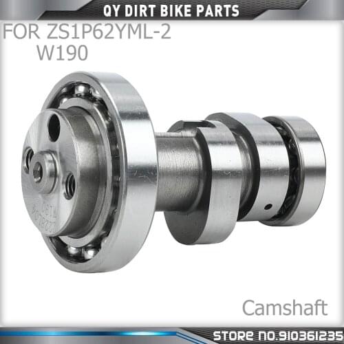 Motorcycle Engine Cam Shaft Camshaft For 62mm Bore ZongShen ZS 190cc Z190 W190 1P62YML-2 Engine Dirt Pit Bike Atv Quad Parts