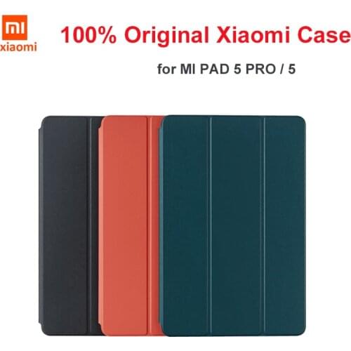 Original Mi Pad 5 Smart Case XiaoMi MiPad5 Pro 2021 Tablet Protective Strong Magnetic Adsorption Stand Cover For MiPad 5 Pro