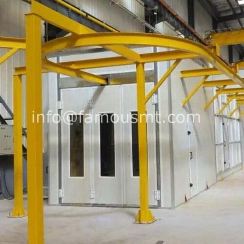 Customized Automatic Powder Paint Coating Line with CE