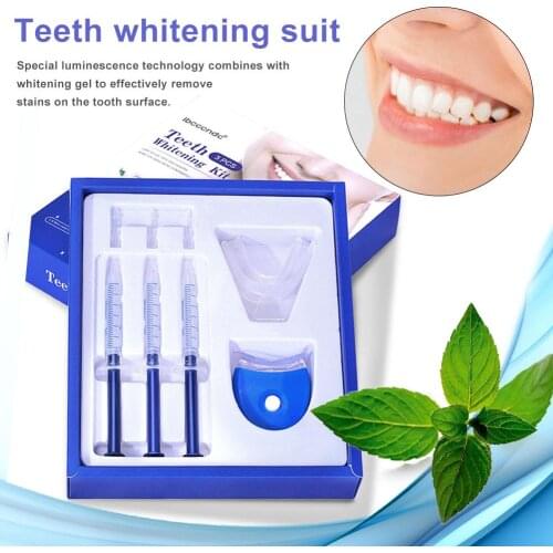 Oral Care Beautiful Teeth Set Hot Teeth Whitening Dental Bleaching System Oral Gel Kit Tooth Whitener Dental Tools