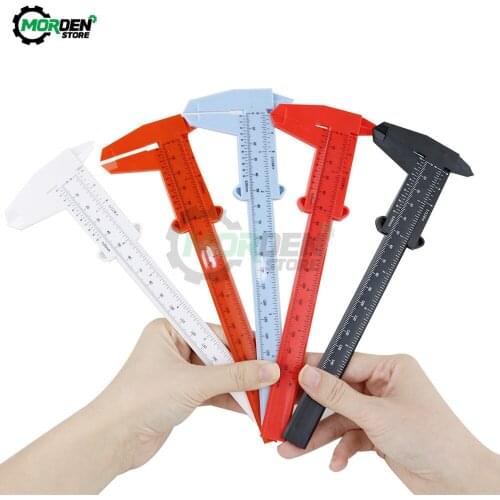 0-150mm 0-80mm 0-100mm Double Rule Scale Vernier Caliper Measuring Mini Tool Ruler Vernier Caliper Ruler Tool Dropship