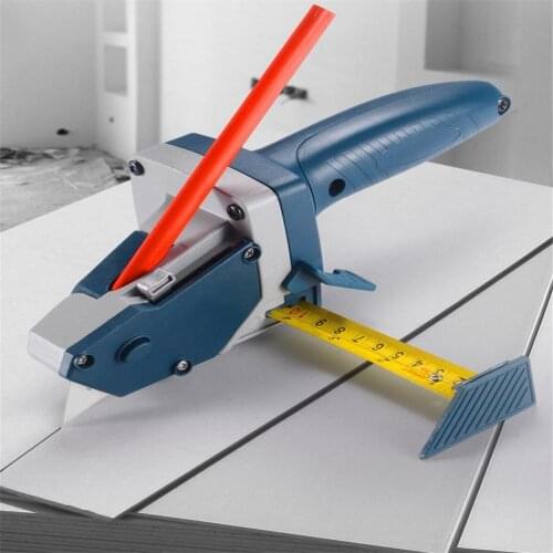 1PCS Plasterboard Edger Gypsum Board Cutting Artifact Cutter Tool Kit Scriber Drywall Artifact with Scale