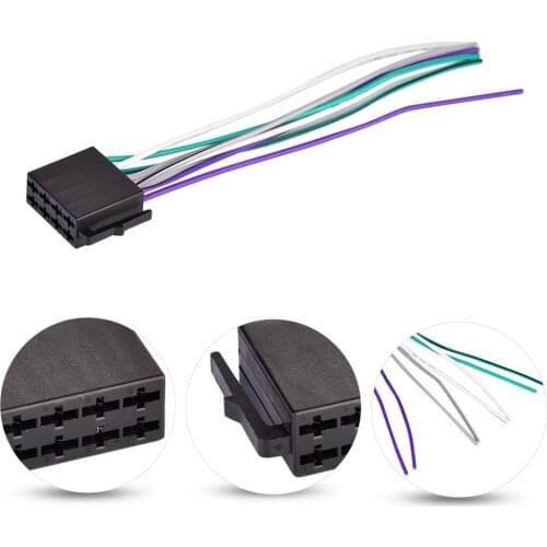 1 Pcs Double Din Car Radio MP5 Accessories Power Cable Cord For Car Radio Audio Power Wiring Harness MP5 Player Power Cable