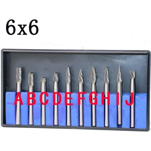 10PCS Milling Cutters for Metal Cnc Milling Machine Cutter Metal Drills Wood Cutters for Metal Diamond Drill Bit Rotary Cutter