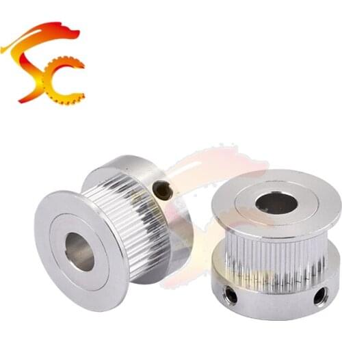 10pcs 3D Printers Parts printer pulley GT2 32 teeth bore 5mm 8mm 10mm 2GT 32teeth timing pulley fit for GT2 belt width 10mm