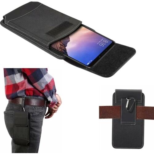 Hook Loop Waist Belt Phone Case Pouch For Asus Zenfone 4 Max Pro ZC554KL ZC520KL,Zenfone 3s Max,Zenfone GO ZOOM Max,Zenfone 6