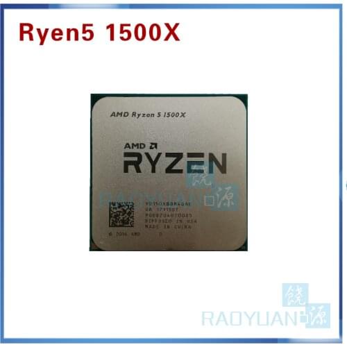 AMD Ryzen 5 1500X R5 1500X 3.5 GHz Quad-Core CPU Processor L3=16M 65W YD150XBBM4GAE Socket AM4