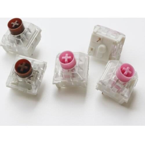 Kailh Box Silent Switches Silent Brown Pink switch RGB SMD switch for mechanical keyboard