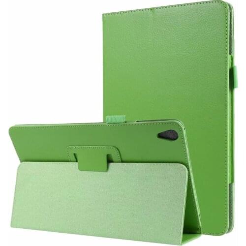 Fashion Litchi lines Leather Tablet Case For Huawei MediaPad M6 10.8 inch 2019 Flip Stand Smart Cover Coque Funda+pen