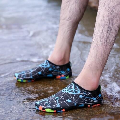 New Men Outdoor Sport Shoes Anti Slip water Sneakers Hiking Shoes Quick-Drying Aqua Shoes 5z