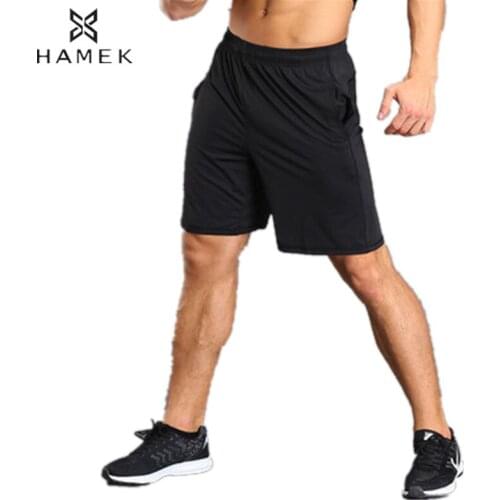 Men Loose Comfortable Running Shorts With Pockets Basketball Football Training Shorts Boys Summer Jogging Workout Fitness Shorts