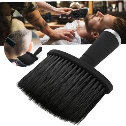 Soft Hair Brush Barber Neck Face Duster Hairdressing Hair Cutting Cleaning Brush Hairbrush Beard Brushes Salon Cleaning Tool