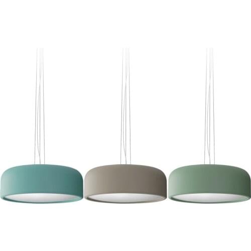 NEW Nordic Style Four-color Color Pendant Light 200cm wire E27*3 Iron indoor Decoration Hanging Lamp For Restaurant Luminarias