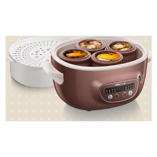 Fully automatic household multi-functional purple clay soup porridge water and electricity cooker J03