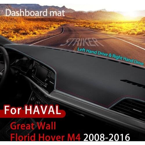 Anti-Slip Mat Dashboard Pad For Great Wall Florid Hover M4 2008-2016 Sunshade Dashmat Protect Carpet Accessories Greatwall Haval