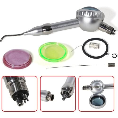N2/N4 Type Dental Supplies Air Sandblasting Gun Polisher Polishing Dental Equipment Teeth Fit 2/4 Holes Turbine Tube