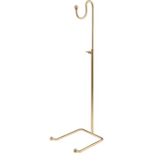 Gold Color Heavy Duty Handbag Display Stand Rack Bags Purse Shelf Hanger