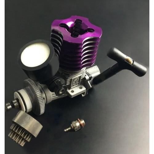 ZhongYang VX Level 18 2.95cc Methanol Engine with Spark Plug Double Gear Set