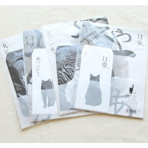 1set Creative cute cat love letter stationery envelope set Vintage cute rattle stationery 3 envelope letter 6 stationery