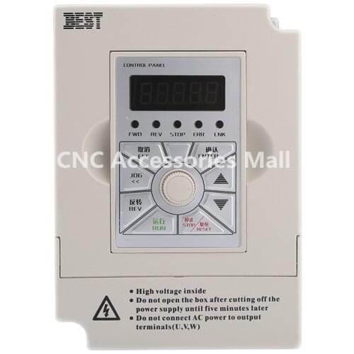 220V 1.5kw BEST Frequency Inverter VFD Variable Frequency Drive for spindle motor