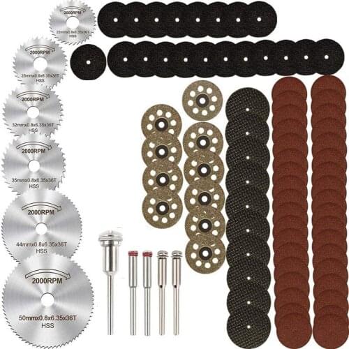 87/88 pieces of cutting disc set Electric grinder crane grinder accessories combination grinding, polishing and cutting