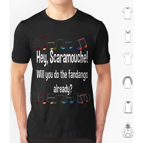 Hey , Scaramouche! Will You Do The Fandango Already ? T Shirt DIY Big Size 100% Cotton Queen Scaramouche Bohemian Rhapsody