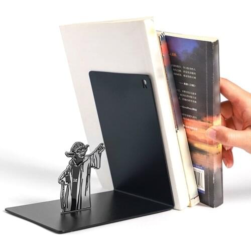 Hot Sale New Arrival Metal Bookrack For Support Stand BookShelf Book Holders Christmas New Year Gifts Bookends Organizer Gift