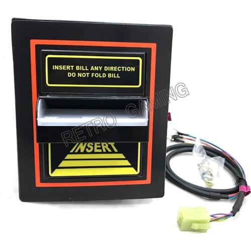 ICT TP77PA Bill Acceptor Bill Validator-4 Way Insertion without Bill Box for Amusement,Gaming,Vending machine