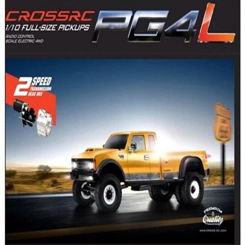 CROSSRC PG4L 4WD KIT American heavy muscle pick-up truck profession Assemble Climbing RC Car Parts Version