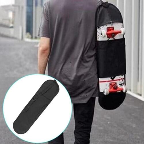 Skateboard bagContainer Long Zipper Single Strap Practical Cross-body Skateboard Carrying Container for Balancing Scooter
