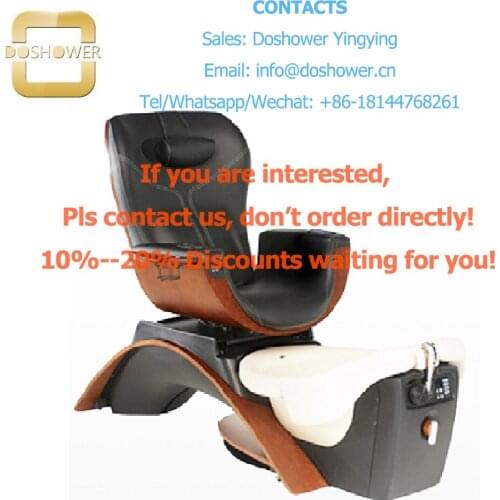 Doshower beauty salon threading chair for sale with spa pedicure tray of salon massage chair
