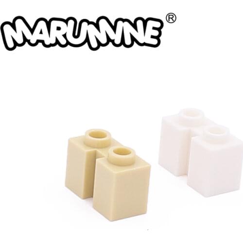Marumine 4216 Bricks Modified 1x2 With Groove City MOC Accessories Gifts Building Blocks Classic Modeling Parts Children Toys