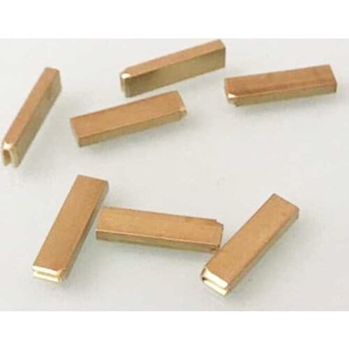 Copper 2*3*15mm hot stamp letters for printing