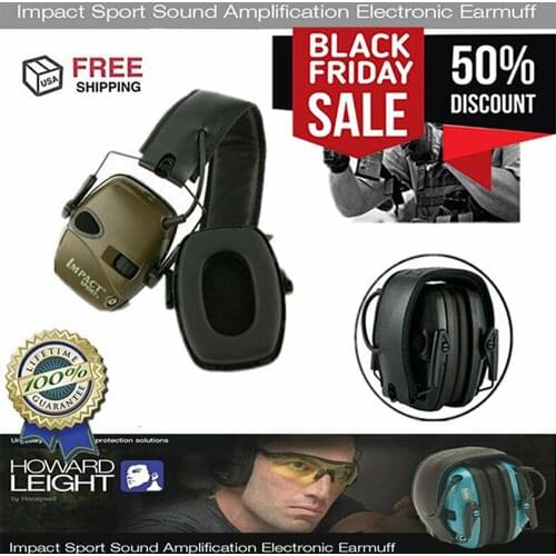 NEW Outdoor Sports Anti-noise Impact Sound Amplification Electronic Shooting Earmuff Tactical Hunting Hearing Protective Headset