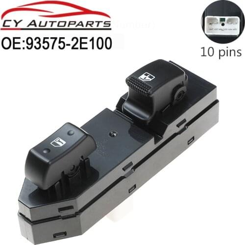 New Power Window Switch For Hyundai Tucson 2005-2009 93575-2E100 935752E100 Switch Button