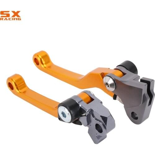 Adjustable Pivot Brake Clutch Levers Motorcycle Street Bike For Suzuki Yamaha Kawasaki RMZ YZ KX WR 125 250 250F 426F 450F 450F
