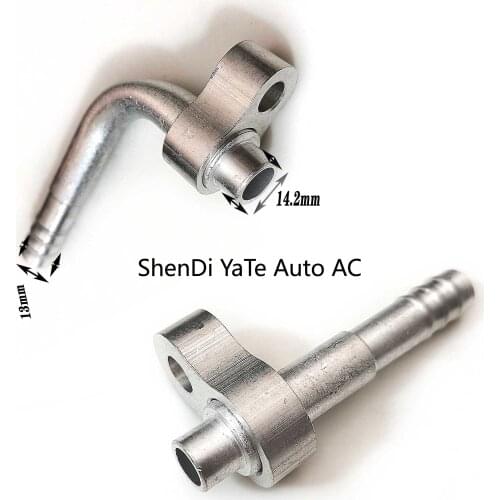 Hose Joint For Automobile Air Conditioner,Air Cooling Joint,R12 Fitting With Plate,Air Cooling Fitting With Plate,Radiator