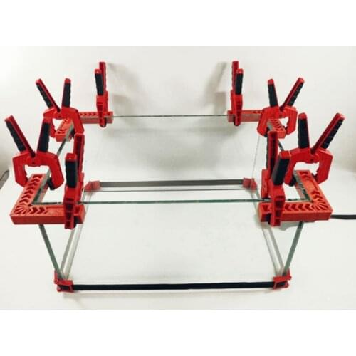 Heavy Duty Strong Woodworking Plastic Toggle Spring Clamp Wood Carpenter Tools